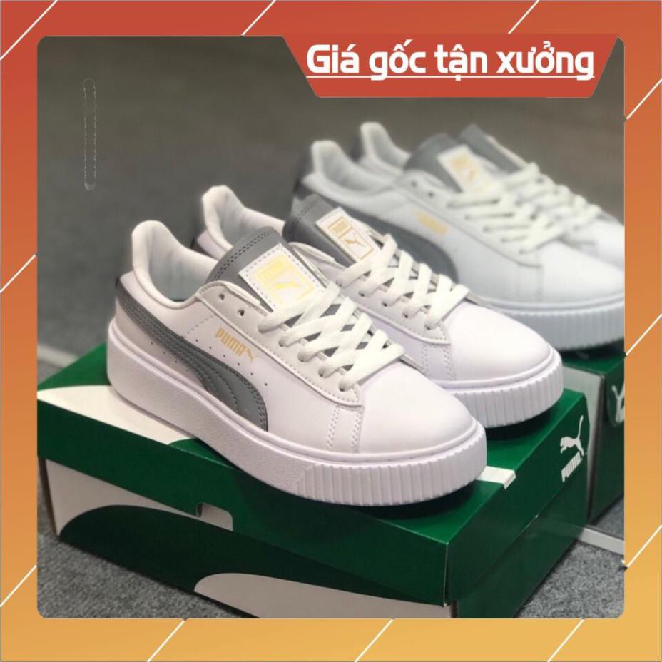 [ Freeship - Xả kho ] Giày thể thao puma nữ, Giày puma trắng