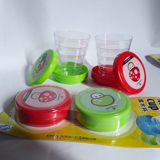 Bộ 2 cốc gập gọn du lịch tiện lợi