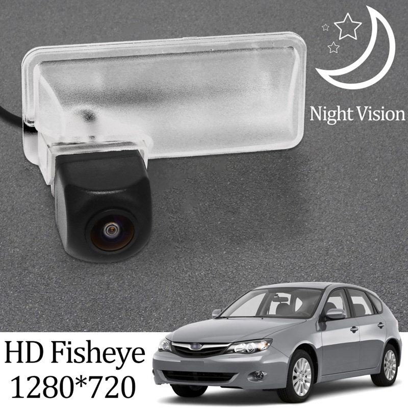 HD 1280X720 Fisheye Rear View Backup Reverse Parking Camera for Subaru Impreza Hatchback GH/GR Outback 2007-2011 | WebRaoVat - webraovat.net.vn