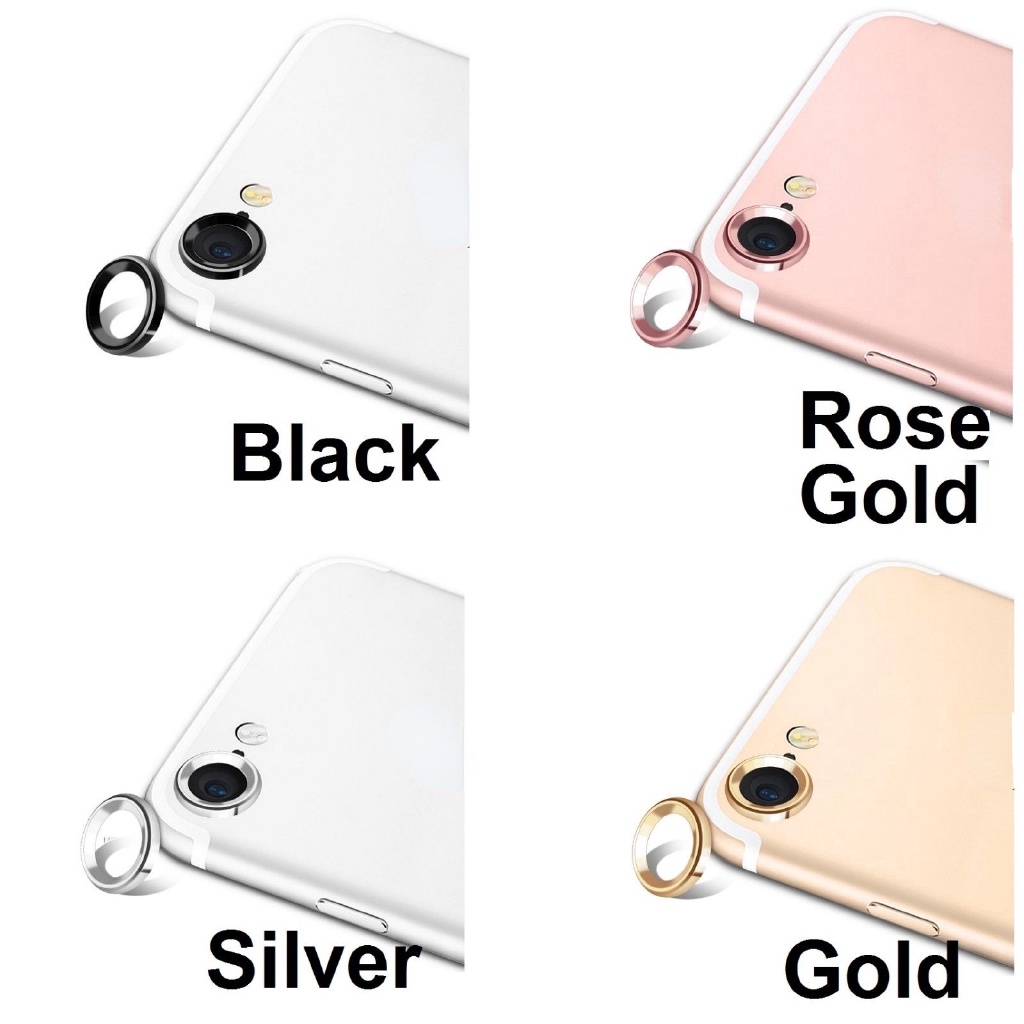 Vòng Kim Loại Bảo Vệ Ống Kính Máy Ảnh Sau Dành Cho Iphone 7 / 8 7 / 8plus