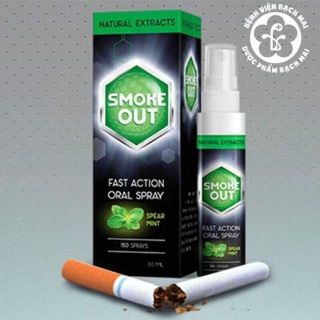 Xịt cai thuốc lá smoke out nga-10 lọ