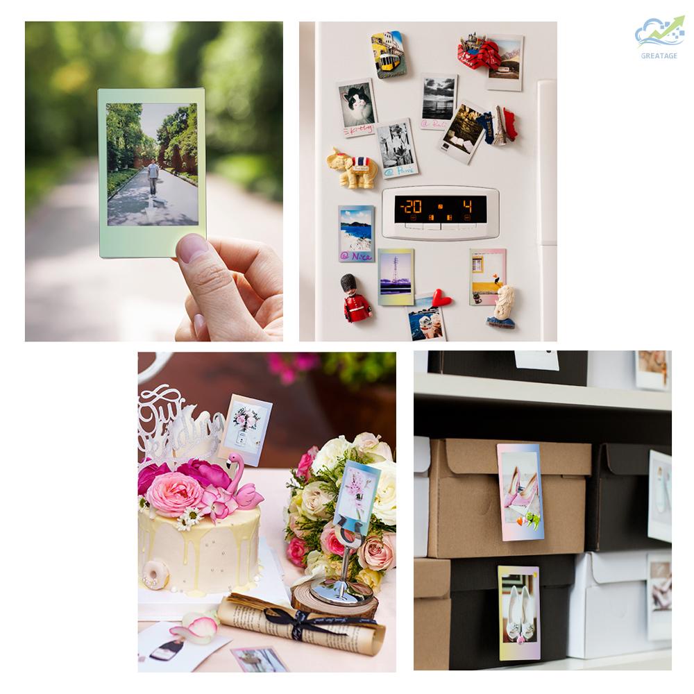 GG Fujifilm Instax Mini 10 Sheets MACAROON Gradual Color Film Photo Paper Instant Print for Fujifilm Instax Mini7s/8/25/50s/70/90 SP-1/SP-2 Smartphone Printer