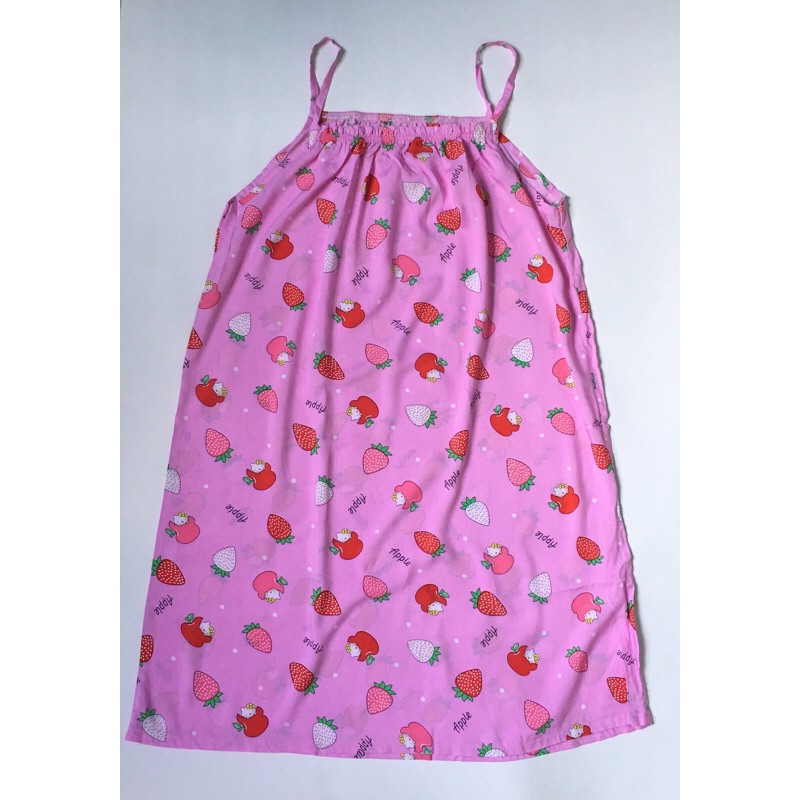 Đầm ngủ 2 dây lanh (tole) Size 3 (từ 60kg-70kg) | BigBuy360 - bigbuy360.vn