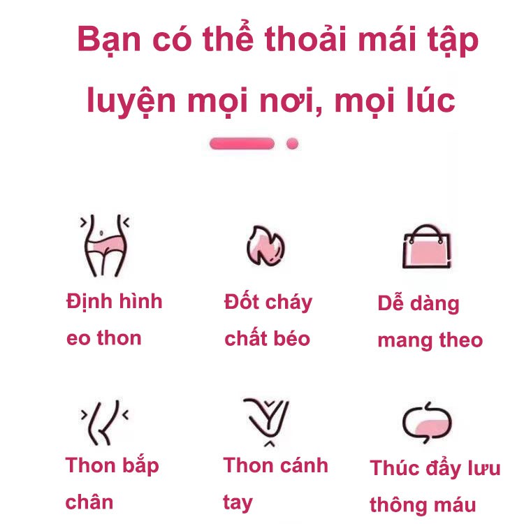 Vòng lắc eo, vừa giảm mỡ thừa eo vừa điều hòa nhịp tim - Hula Hoop Sử dụng dễ dàng