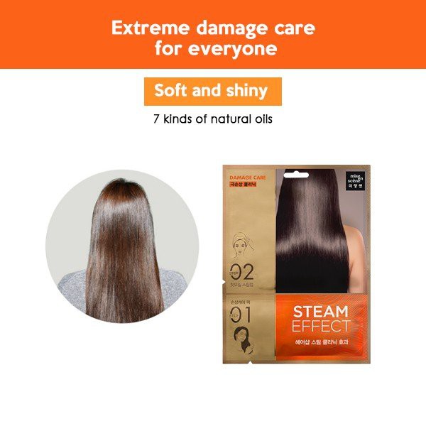 Mặt nạ ủ tóc Miseen Scène Perfect Color Care, Volume Care Steam Hair Mask Pack 15ml