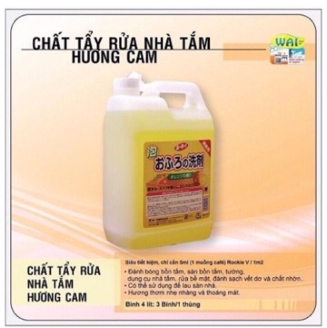 Nước Rửa Chén Wai Nhật Bản 4 lít Sỉ SLL