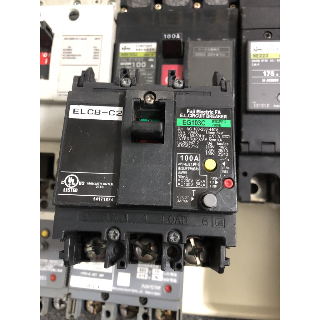 Aptomat chống giật 3 pha 380V 30ma-100mA