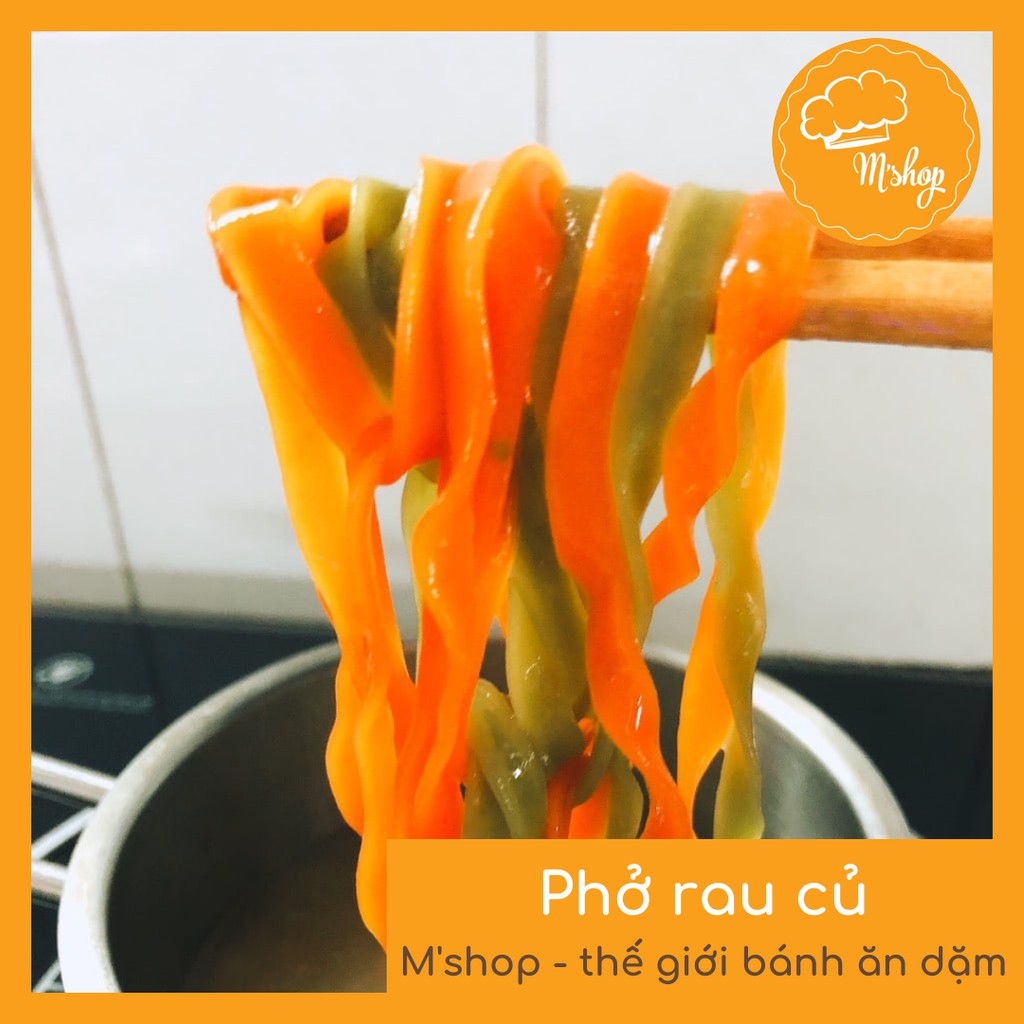 Phở rau củ hữu cơ ăn dặm, ăn kiêng, eatclean M'shop