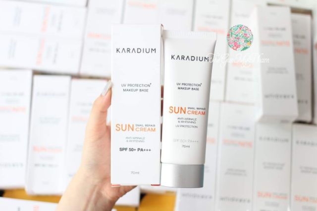 Kem chống nắng Karadium Sun Snail Repair Cream SPF50+ PA+++