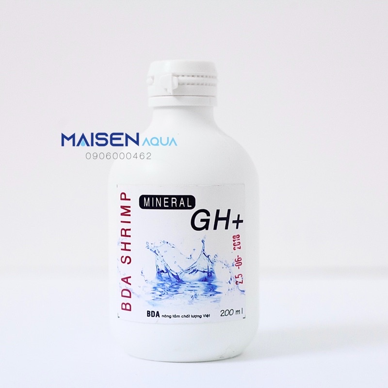 Khoáng GH+ BDA Cho Tép Chai 200Ml