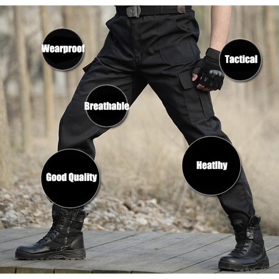Mr.Right Tactical Pants Military Cargo Pants SWAT chiến đấu quần tây mặc tự trang phục