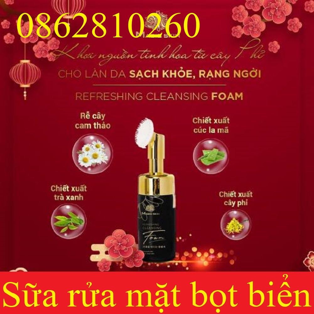 Sữa Rửa Mặt Bọt Biển Magic Skin Refreshing Cleansing Foam