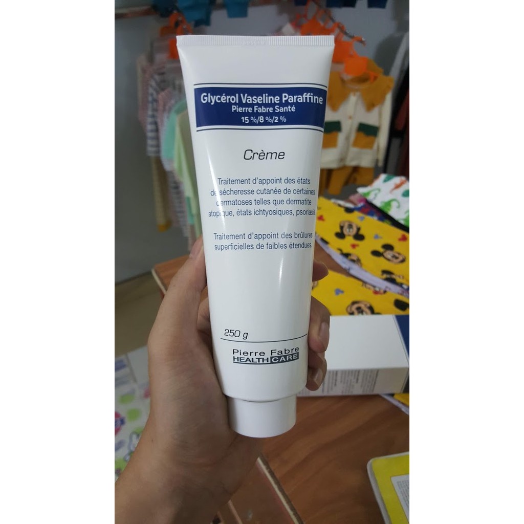 [Auth] Kem Nẻ Dưỡng Ẩm Dexeryl Pháp Cho Bé Glycerol Vaseline Paraffine - 250G