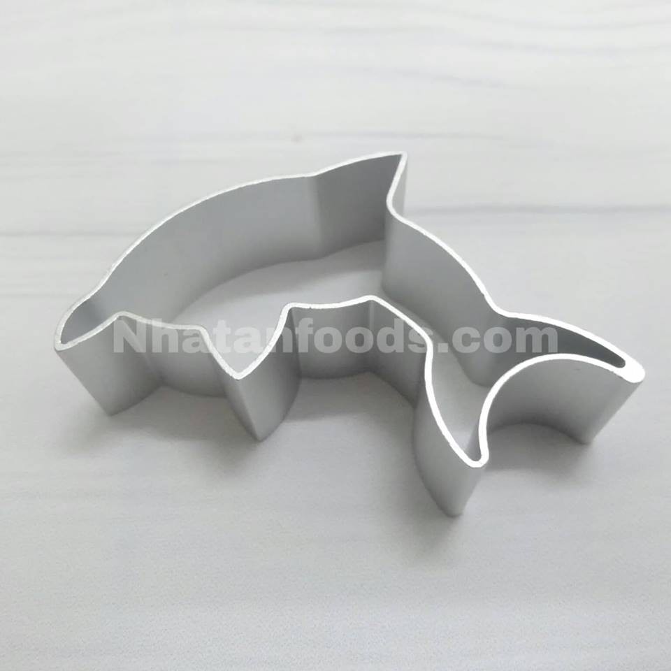KHUÔN NHÔM NHẤN BÁNH DỨA CÁ HEO