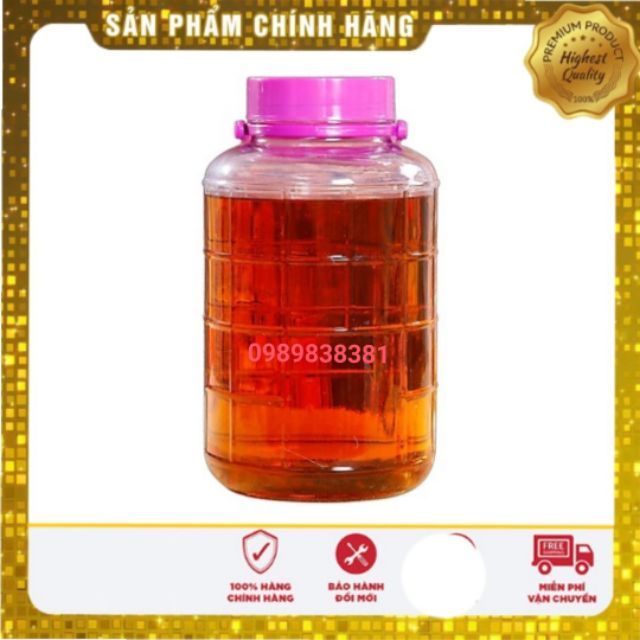 Bình thủy tinh ngâm rượu 10 lít quai xách