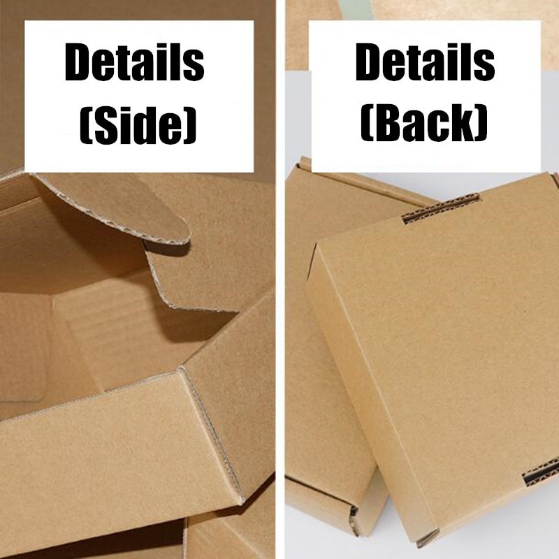 Hộp Giấy Kraft Màu Sắc Dùng Để Đựng Quà Giáng Sinh