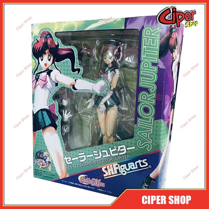 Mô hình Sailor Jupiter SHF - Thủy Thủ Sao Mộc - Figure Action Sailor SHF