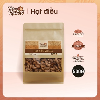Hạt điều vỏ lụa - túi 500gr