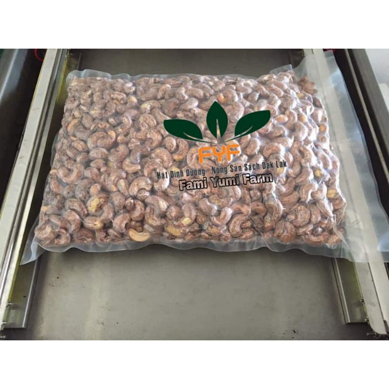 500g Hạt Điều Rang Muối Loại 1 - Hạt Điều Cồ Nguyên Hạt