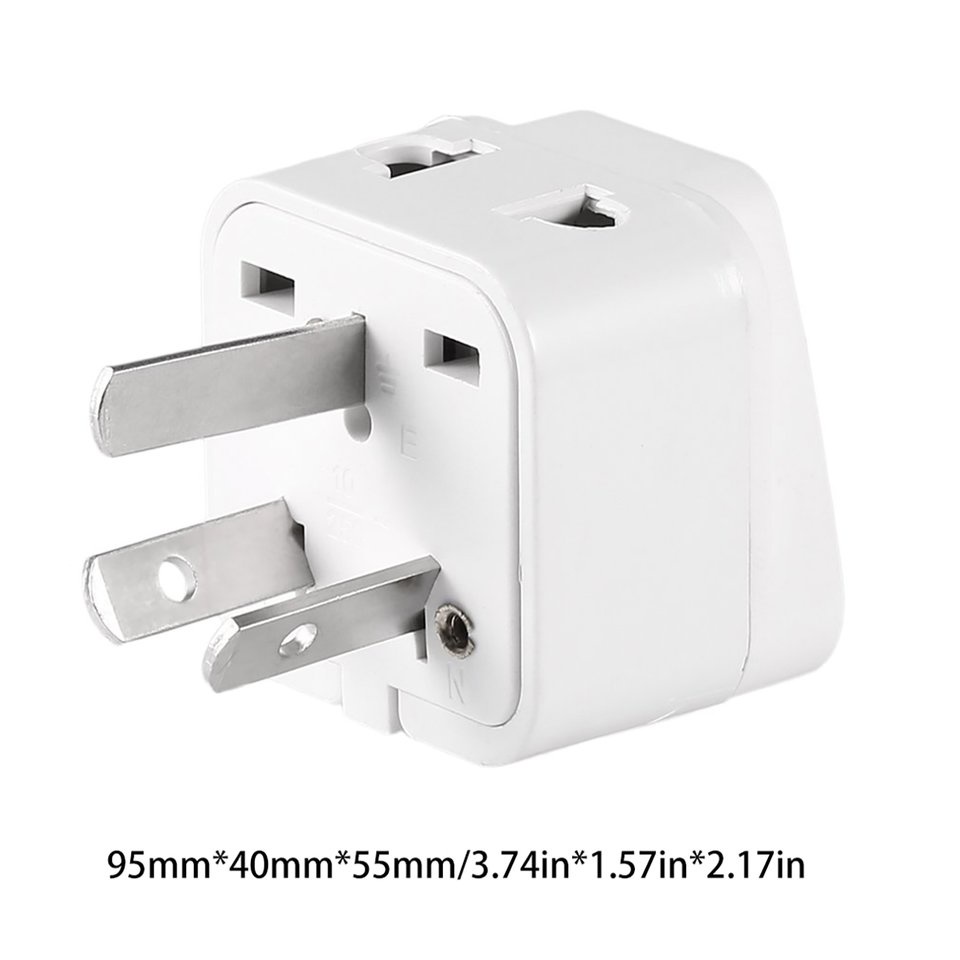 Bộ chuyển đổi phích cắm điện 3 chân Trung Quốc Bộ chuyển đổi du lịch Úc Vương quốc Anh Hoa Kỳ EU