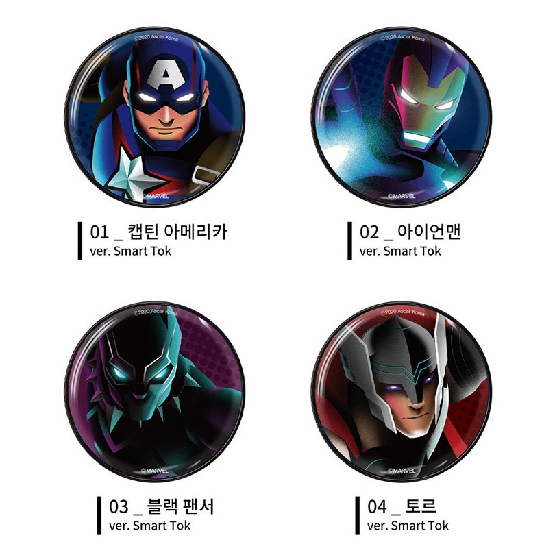 [COCOROO] Griptok / Móc dán điện thoại / Marvel Force / Avengers / iron man / Grip tok / nhẫn điện thoại / Smart tok