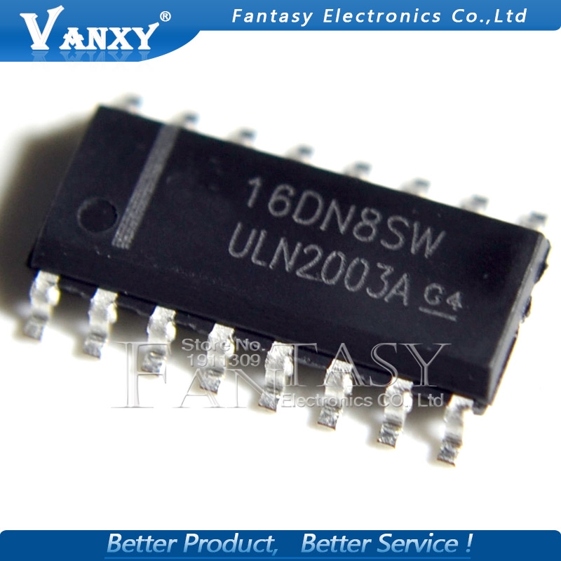 Bộ 10 Ic Cách Ly Quang Uln2003Adr Sop16 Uln2003A Sop Uln2003 Smd