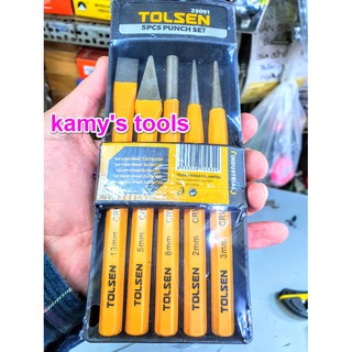 Bộ 5 Đục Dùi Tolsen 25091