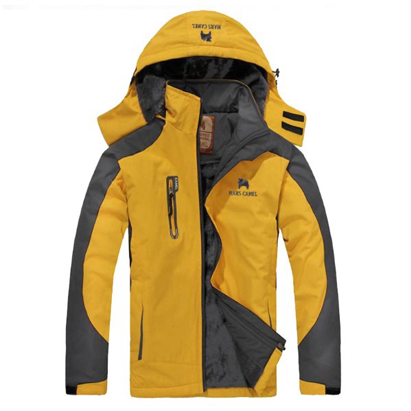 nam trẻ (Sẵn) Áo khoác Mars Camel chống nước lót lông nhung mã A101