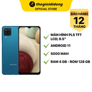 Samsung Galaxy A12 (4GB/128GB) (2021) 6.5", 5000 mAh - Chính hãng BH 12 tháng