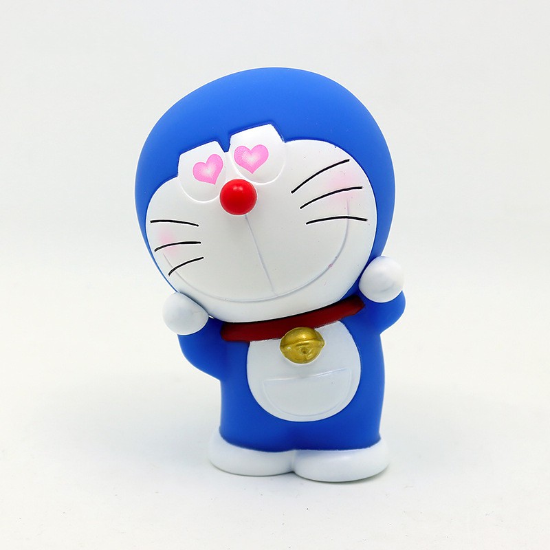 Set 22 mô hình mèo ú Doraemon đa sắc thái