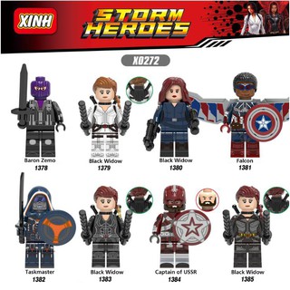 Đồ chơi lắp ráp mô hình Minifigures nhân vật Black-Widow-X0272