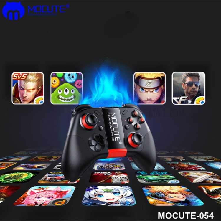 Tay cầm chơi game Mocute 054 Gamepad Bluetooth Joypad Android Joystick Wireless hỗ trợ VR game