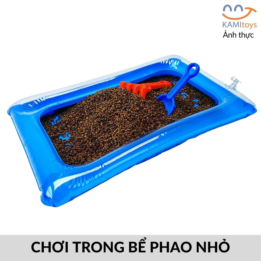 Đồ chơi cho bé hạt muồng xúc cát (Có bán bộ xe và phụ kiện chơi kèm) mã 50128