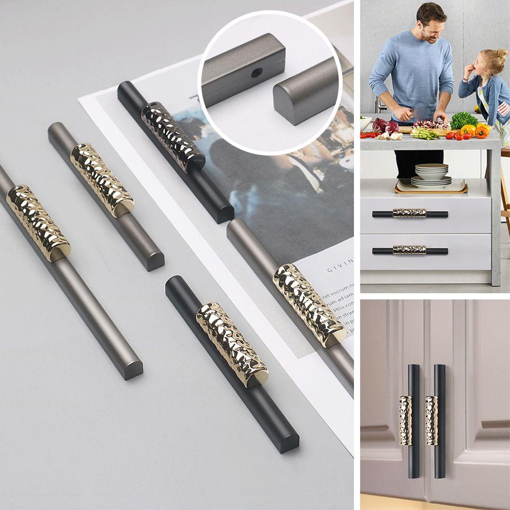 Tay Nắm Cửa LONTIME Bắc Âu Đen Và|Tay Nắm Cửa Tủ Chén Chất Lượng Cao