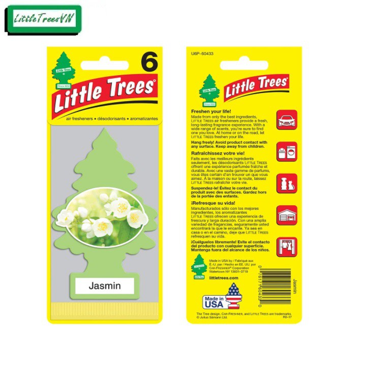 COMBO 5 CÂY THÔNG THƠM LITTLE TREES - Jasmin