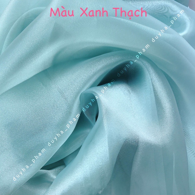 [BẢNG MÀU 3•LOẠI ĐẸP]  VẢI VOAN KÍNH LOẠI ĐẸP