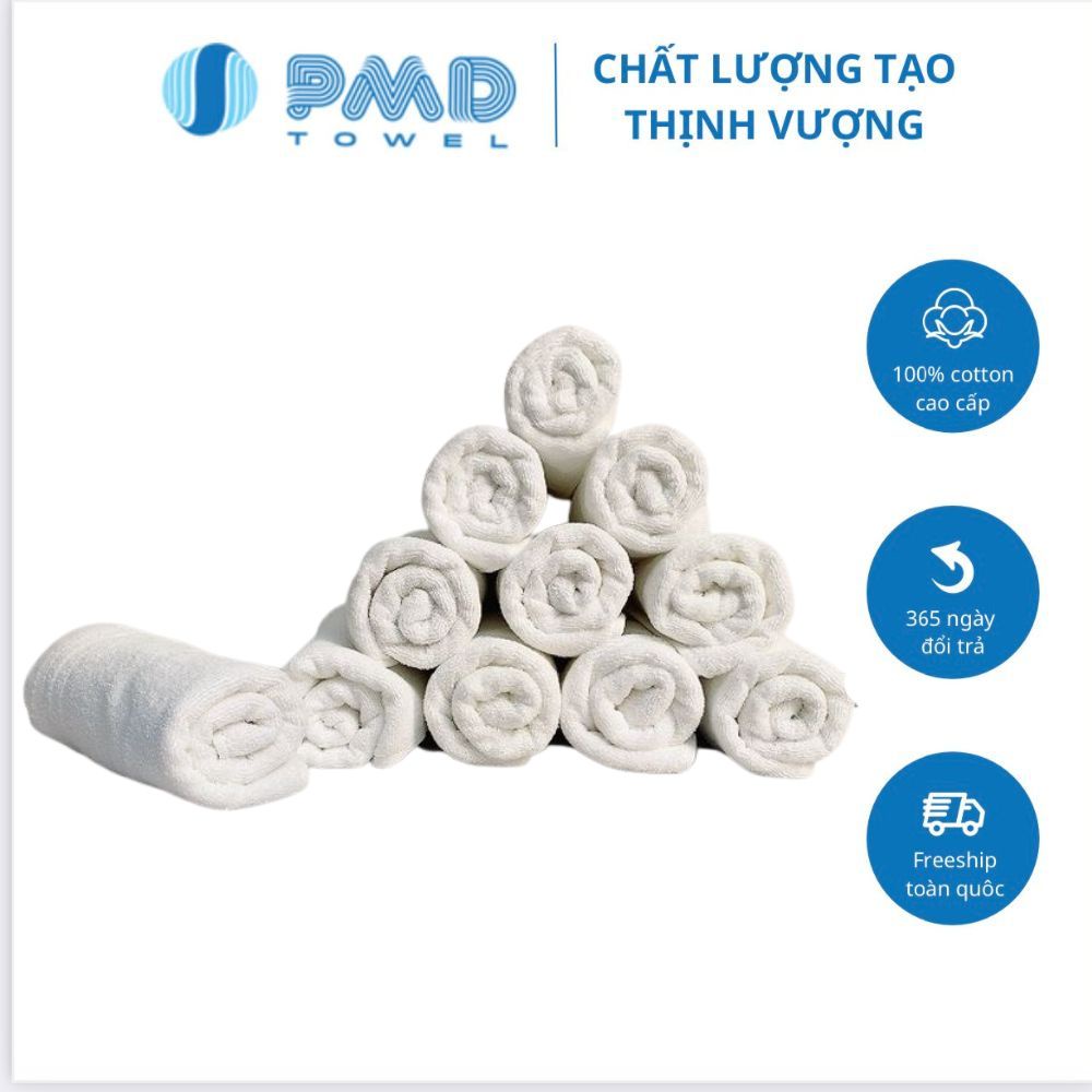 Khăn làm tóc gội đầu xuất Hàn giá rẻ cotton cao cấp mềm mịn thấm nước rất tốt bông khăn nhanh khô không sổ lông ra bụi