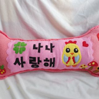 Cặp gối nằm và ôm handmade gà vàng
