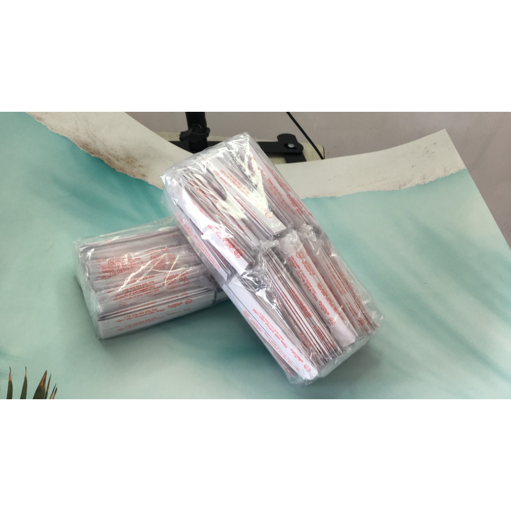 Bịch 600 Tăm xỉa răng, tăm tre tiệt trùng Bánh mì có bao giấy - Egreen dùng 1 lần