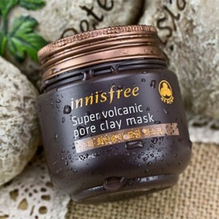 Mặt nạ đất sét chiết xuất tro núi lửa Super Volcanic Innisfree