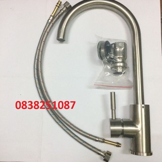 Vòi chén inox 304 nóng lạnh