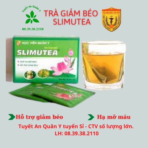 Trà Giảm Béo Slimutea - Học viện Quân Y