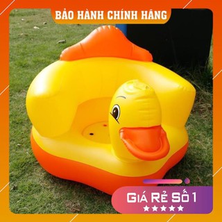 Ghế tập ngồi hơi hình chú Vịt cho bé, hàng đẹp - B24