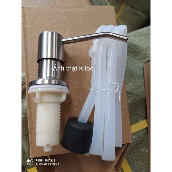 Bộ vòi bơm hút dầu rửa bát ,xà phòng dưới chậu rửa bát tiện lợi,tiết kiệm diện tích