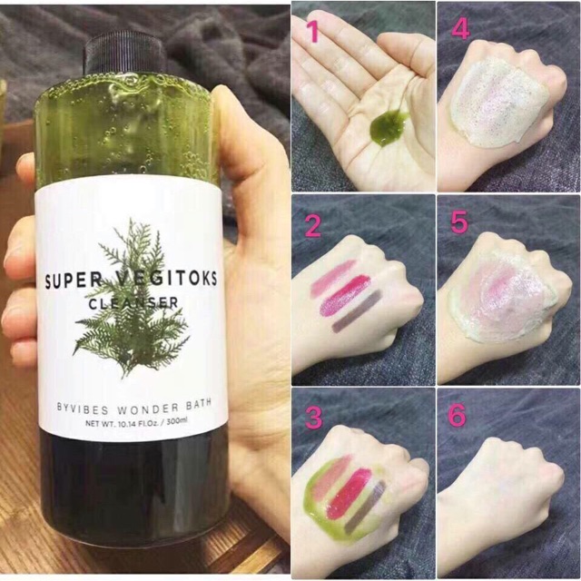 Sữa Rửa Mặt Thải Độc Rau Củ Super Vegitoks Cleanser | BigBuy360 - bigbuy360.vn