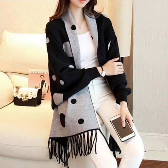 Oyster✉Áo khoác Cardigan ấm áp thời trang cho nữ | BigBuy360 - bigbuy360.vn