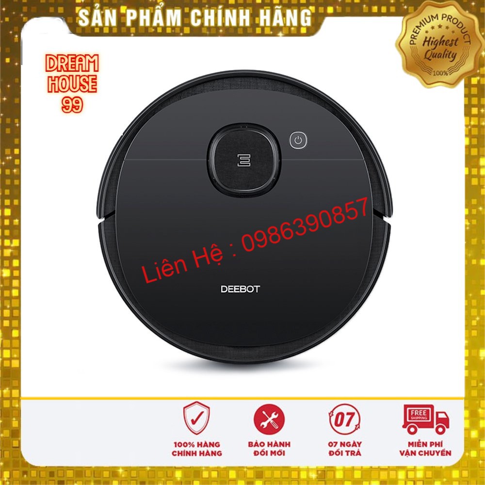 Robot hút bụi lau nhà Ecovacs Deebot T5 Hero [TẶNG APP QUỐC TẾ] Hàng TRƯNG BÀY