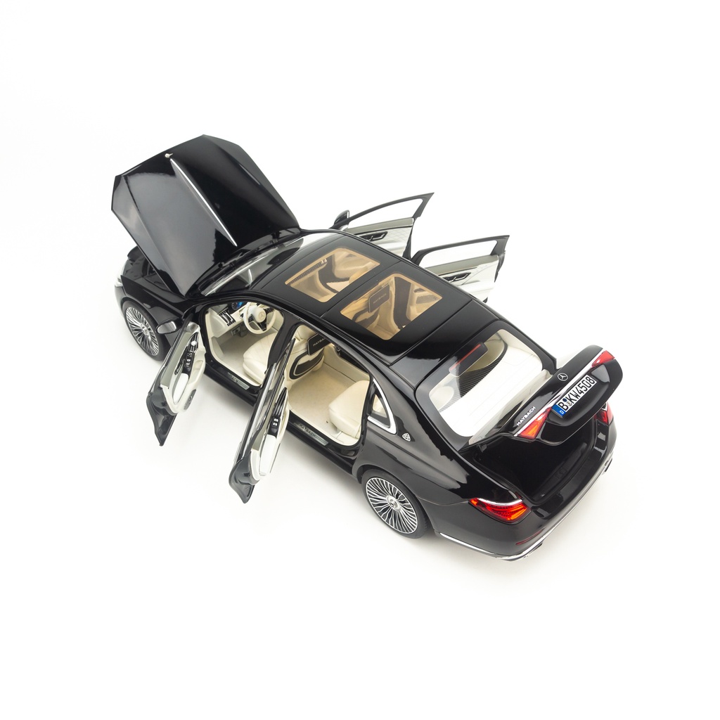 Mô hình xe Mercedes Maybach S680 W223 2021 1:18 Norev