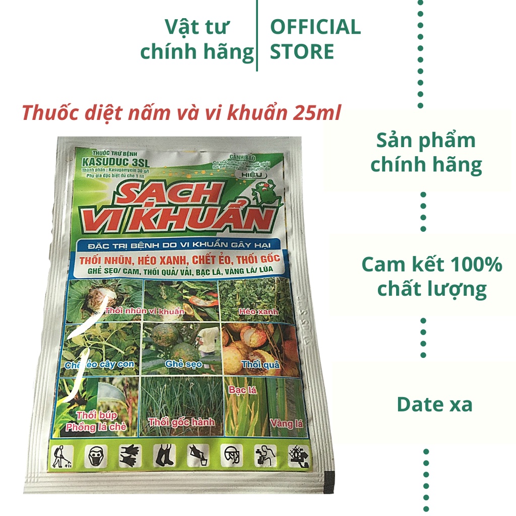Diệt nấm và vi khuẩn Kasuduc 3SL 25ml