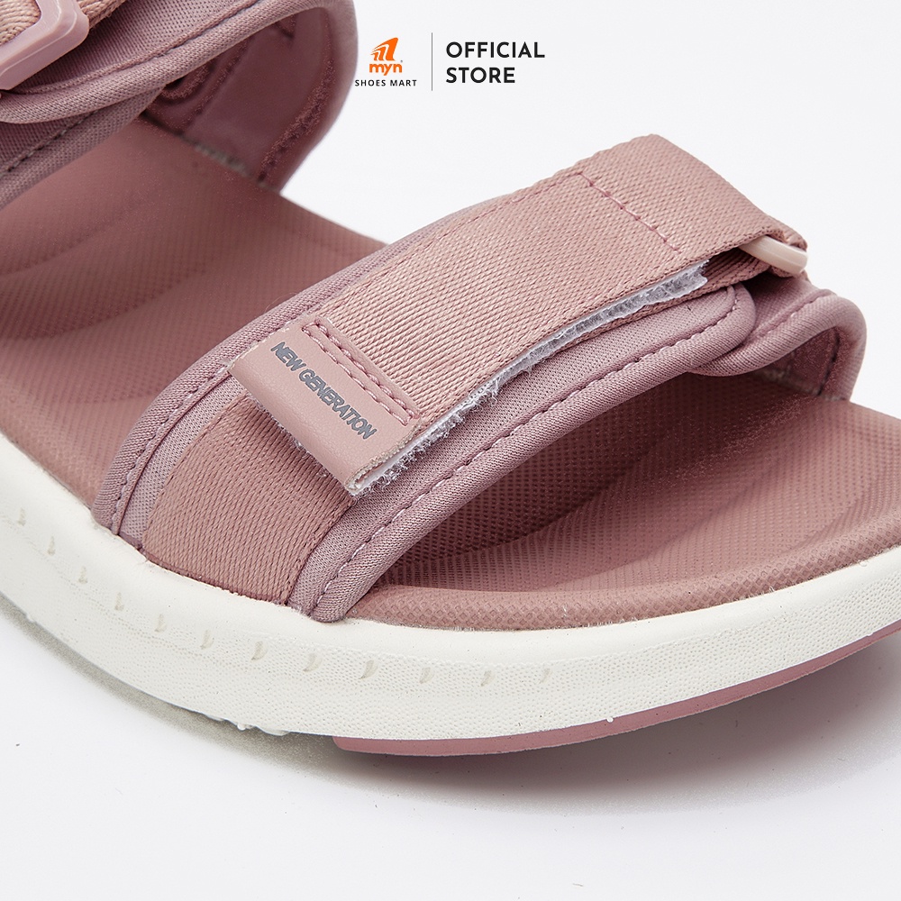 Giày Sandal ZX Nữ The Bubble D 2714 Pink White 2 quai phối khóa tháo quai hậu đế công nghệ Phylon EVA